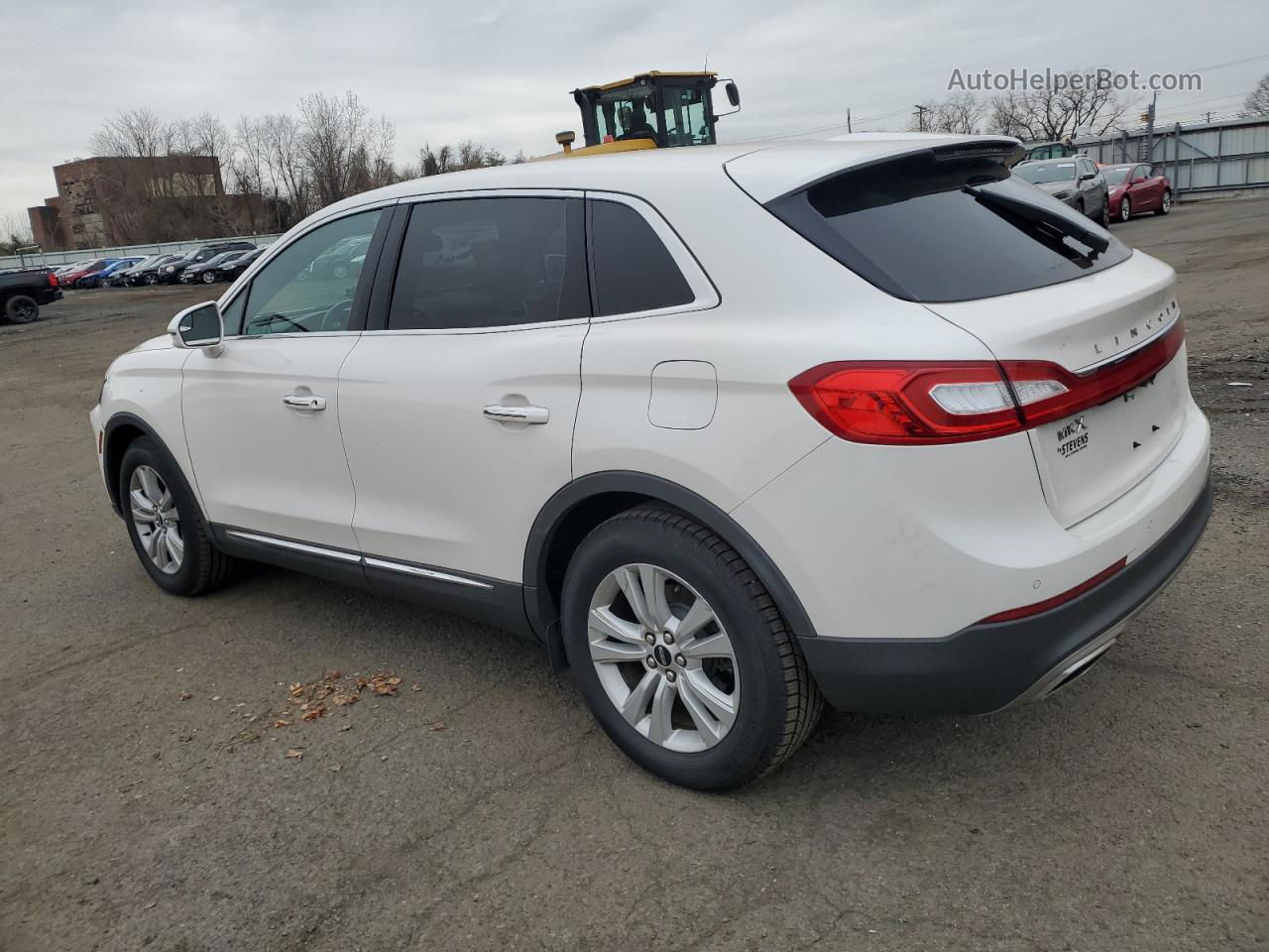 2016 Lincoln Mkx Premiere White vin: 2LMTJ6JR4GBL59015