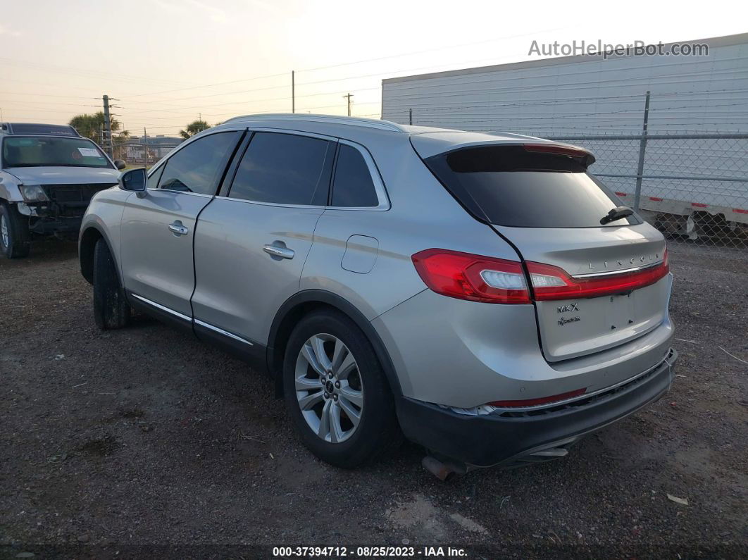 2016 Lincoln Mkx Premiere Silver vin: 2LMTJ6JR4GBL75294