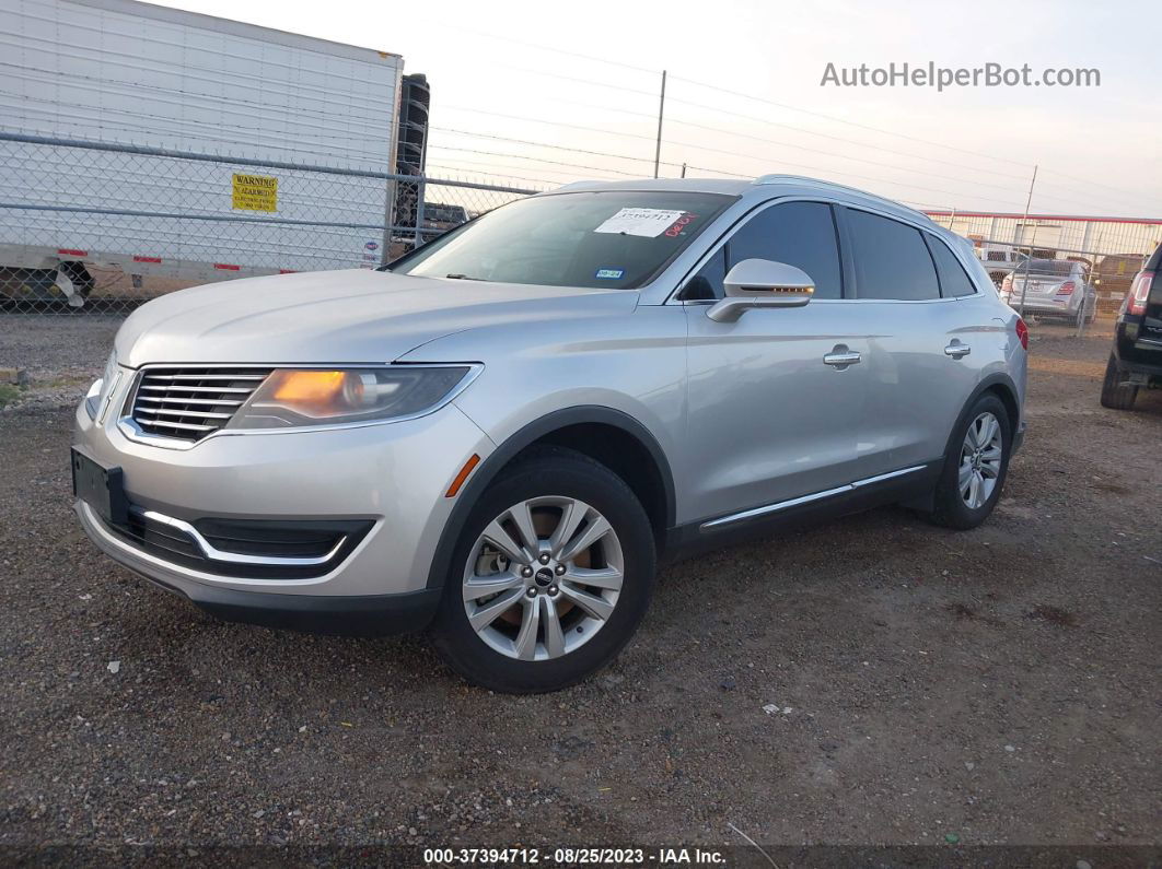 2016 Lincoln Mkx Premiere Silver vin: 2LMTJ6JR4GBL75294