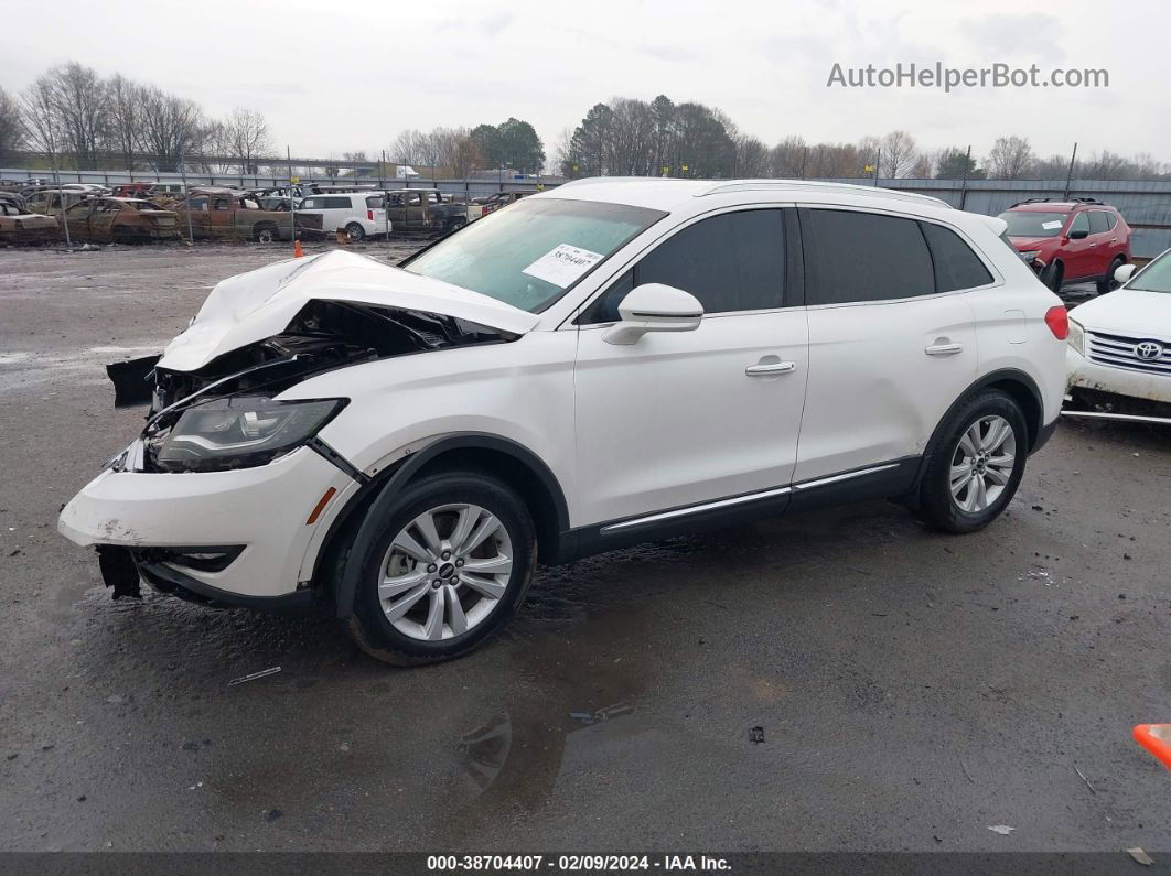 2016 Lincoln Mkx Premiere White vin: 2LMTJ6JR5GBL59119