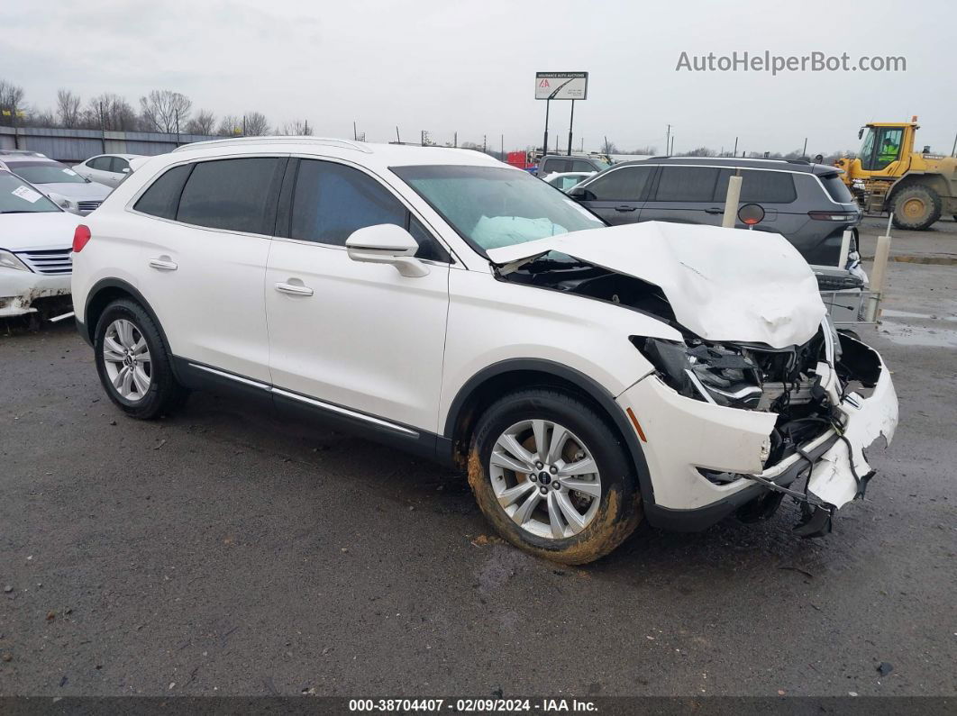 2016 Lincoln Mkx Premiere White vin: 2LMTJ6JR5GBL59119