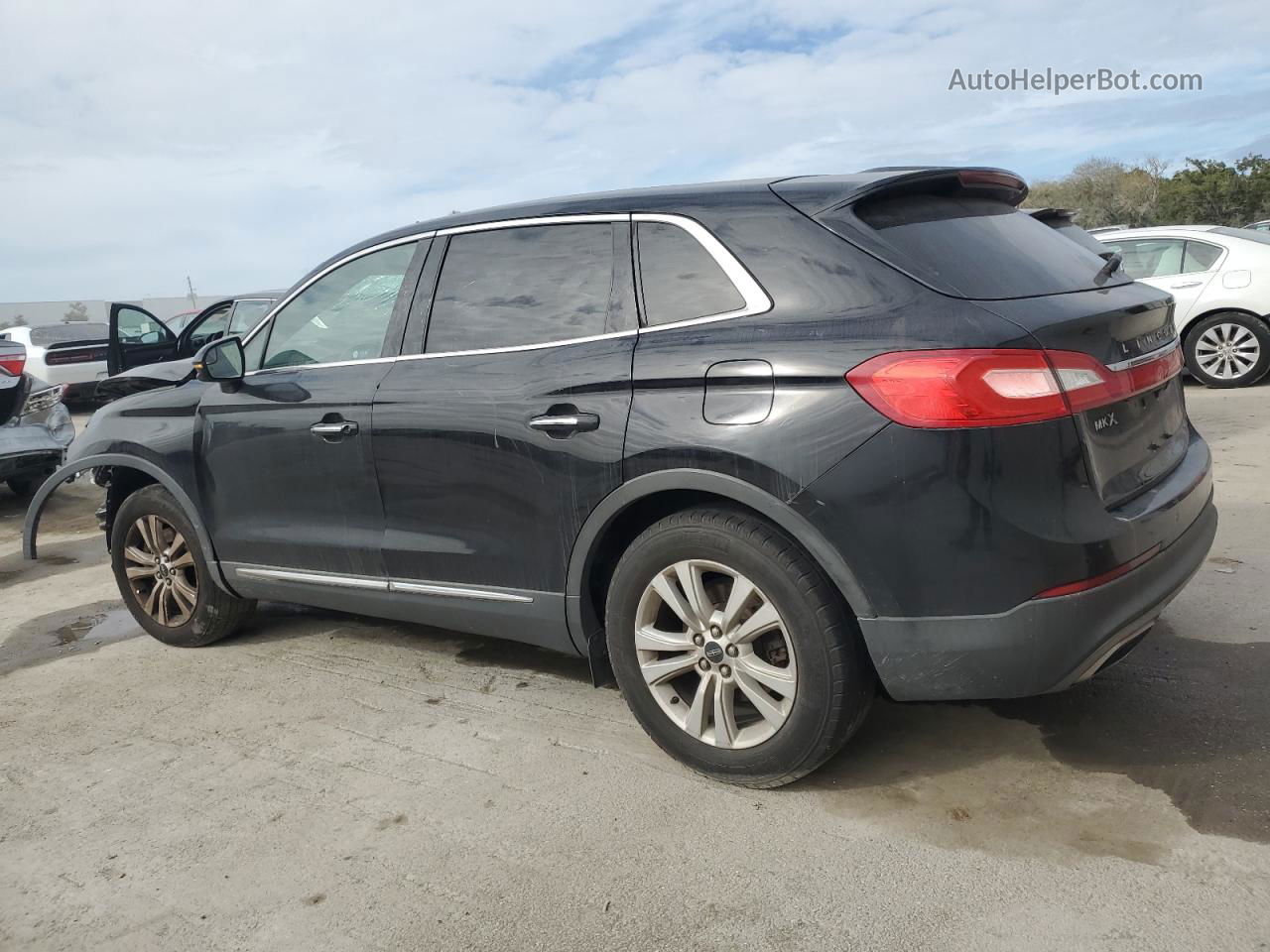 2016 Lincoln Mkx Premiere Черный vin: 2LMTJ6JR6GBL22452