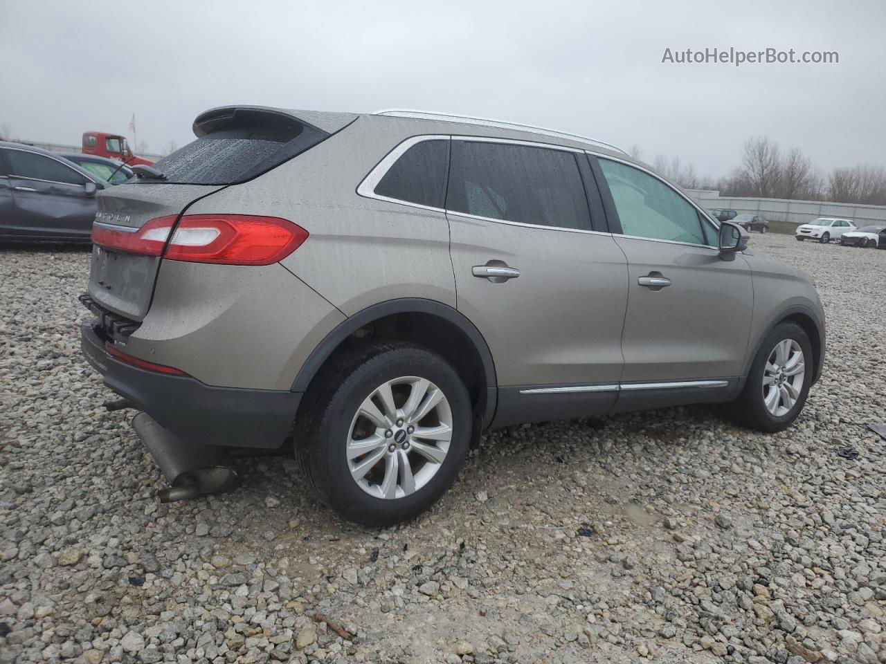 2016 Lincoln Mkx Premiere Silver vin: 2LMTJ6JR8GBL29368