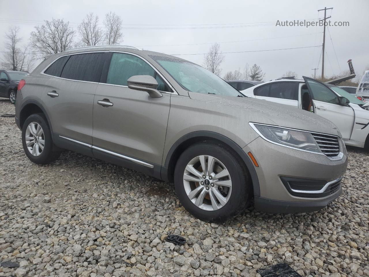 2016 Lincoln Mkx Premiere Silver vin: 2LMTJ6JR8GBL29368