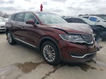 2016 Lincoln Mkx Select Burgundy vin: 2LMTJ6KP7GBL88473