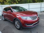 2016 Lincoln Mkx Select Maroon vin: 2LMTJ6KP9GBL29280