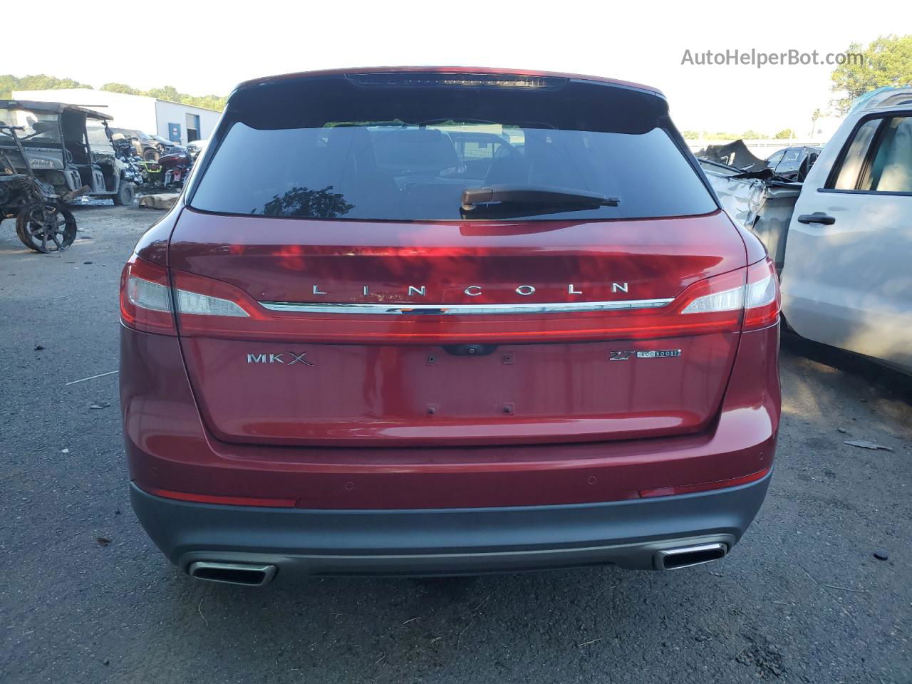 2016 Lincoln Mkx Select Maroon vin: 2LMTJ6KP9GBL29280