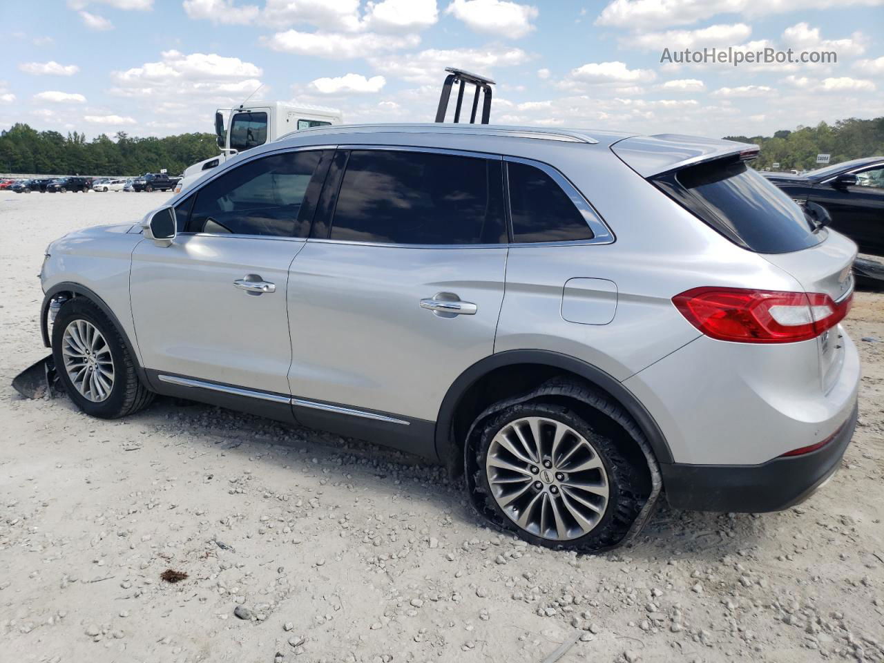 2016 Lincoln Mkx Select Серебряный vin: 2LMTJ6KR0GBL47524