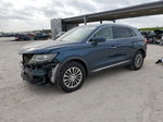 2016 Lincoln Mkx Select Blue vin: 2LMTJ6KR1GBL31848