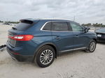 2016 Lincoln Mkx Select Синий vin: 2LMTJ6KR1GBL31848