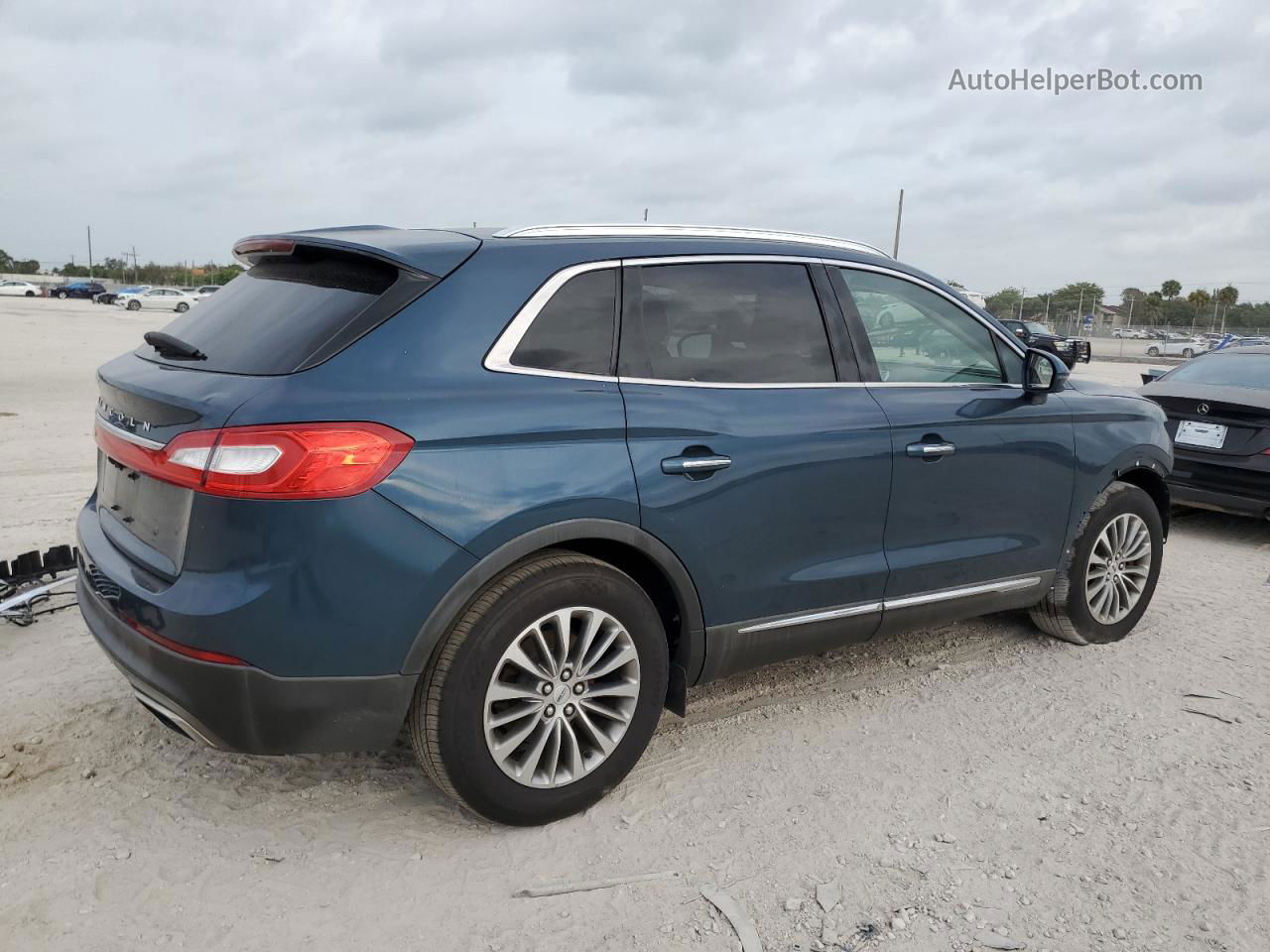 2016 Lincoln Mkx Select Blue vin: 2LMTJ6KR1GBL31848