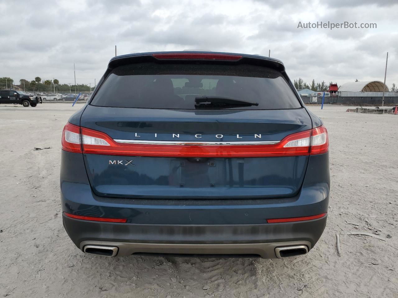 2016 Lincoln Mkx Select Blue vin: 2LMTJ6KR1GBL31848