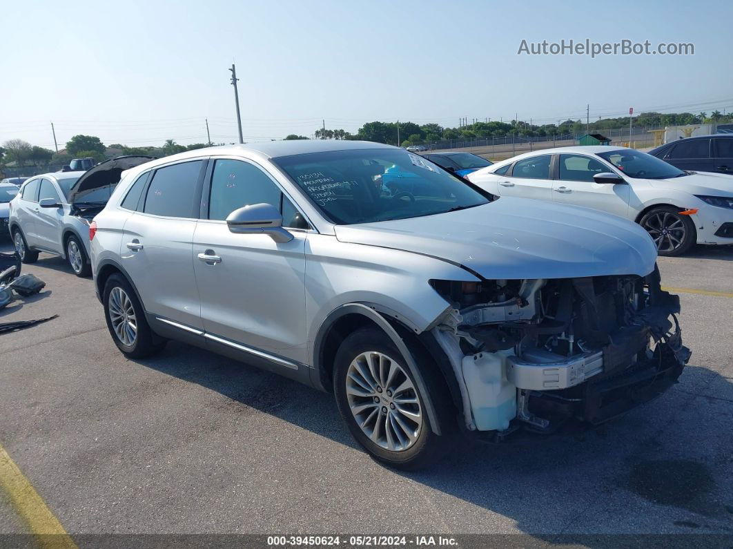 2016 Lincoln Mkx Select Silver vin: 2LMTJ6KR1GBL73890