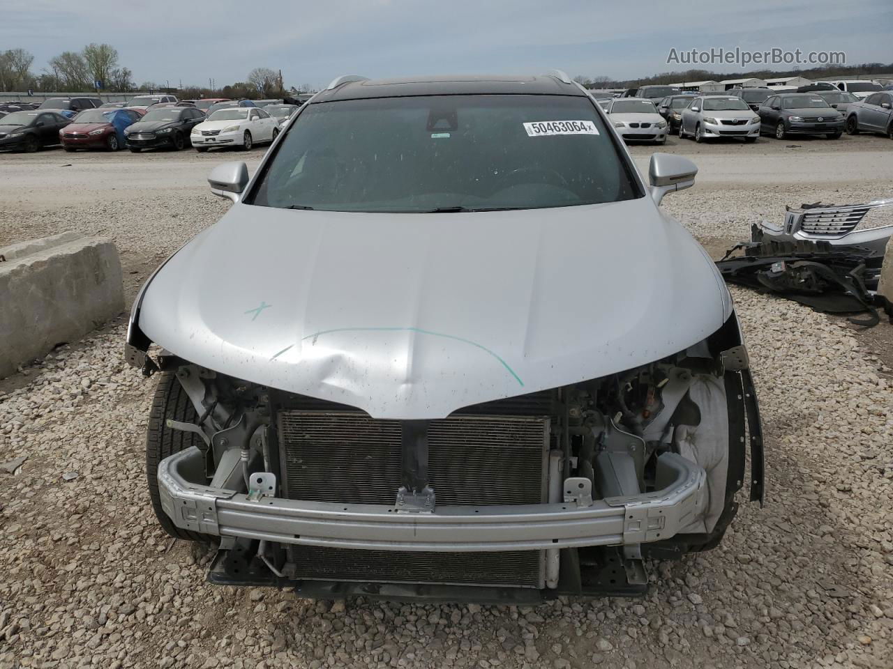 2016 Lincoln Mkx Select Silver vin: 2LMTJ6KR2GBL32281