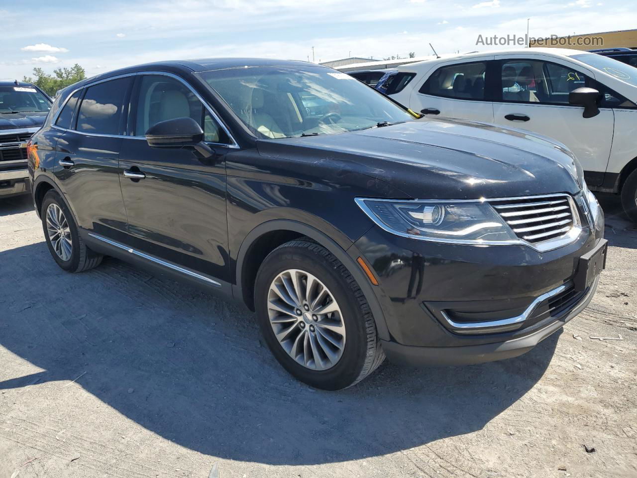 2016 Lincoln Mkx Select Black vin: 2LMTJ6KR2GBL57357