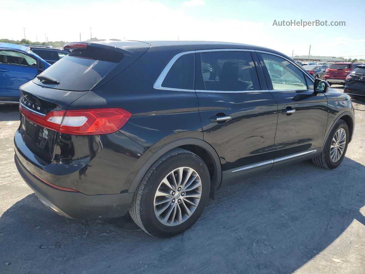 2016 Lincoln Mkx Select Black vin: 2LMTJ6KR2GBL57357