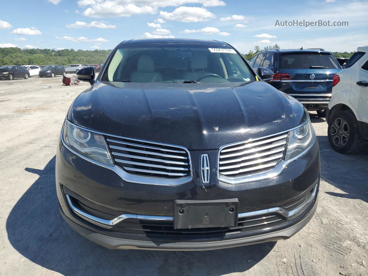 2016 Lincoln Mkx Select Black vin: 2LMTJ6KR2GBL57357