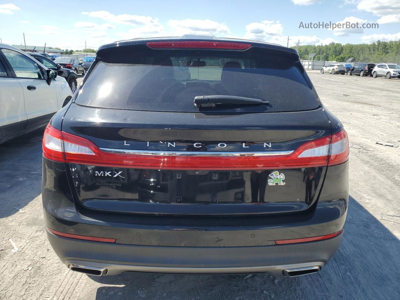 2016 Lincoln Mkx Select Black vin: 2LMTJ6KR2GBL57357