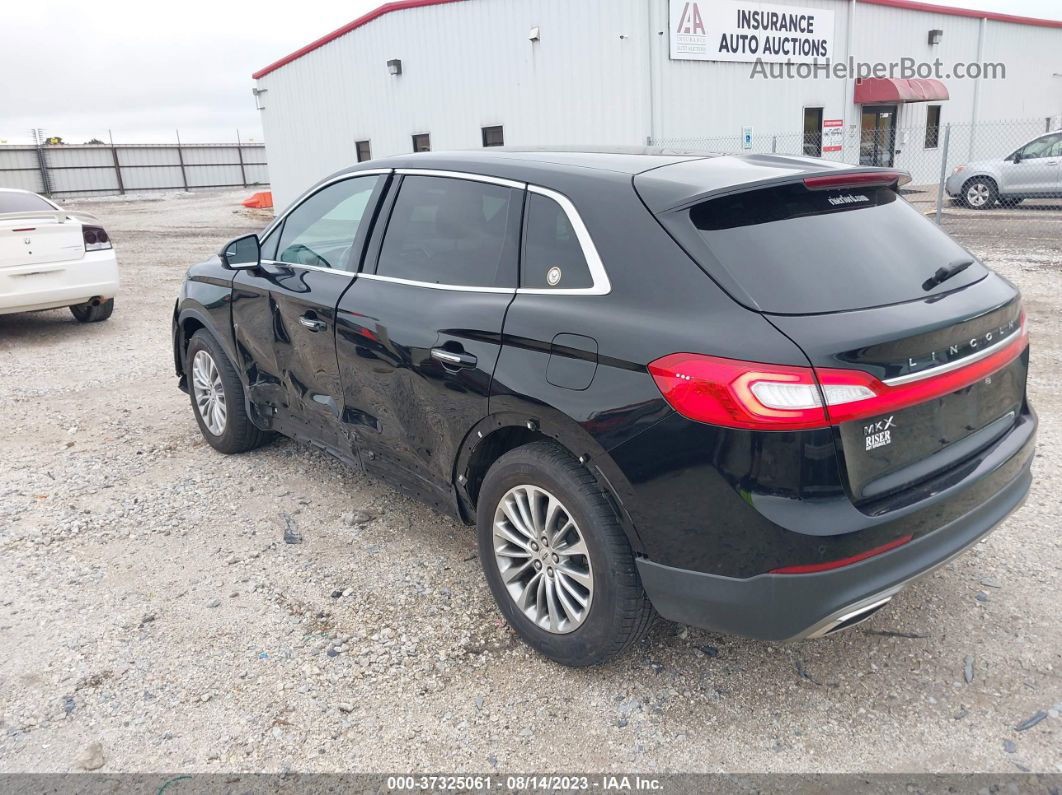 2016 Lincoln Mkx Select Black vin: 2LMTJ6KR3GBL55925