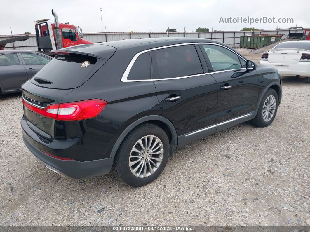 2016 Lincoln Mkx Select Black vin: 2LMTJ6KR3GBL55925