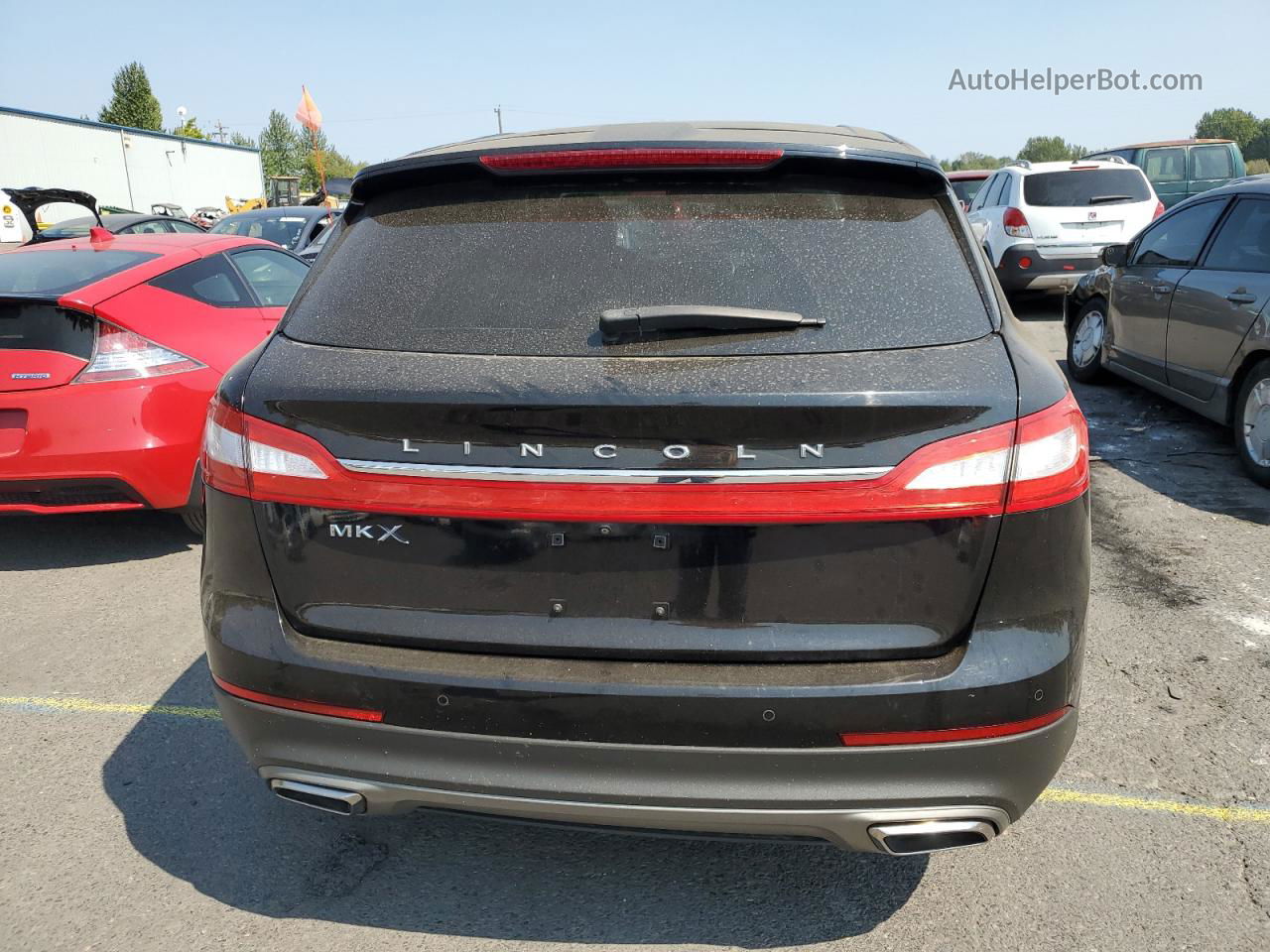 2016 Lincoln Mkx Select Black vin: 2LMTJ6KR4GBL35294