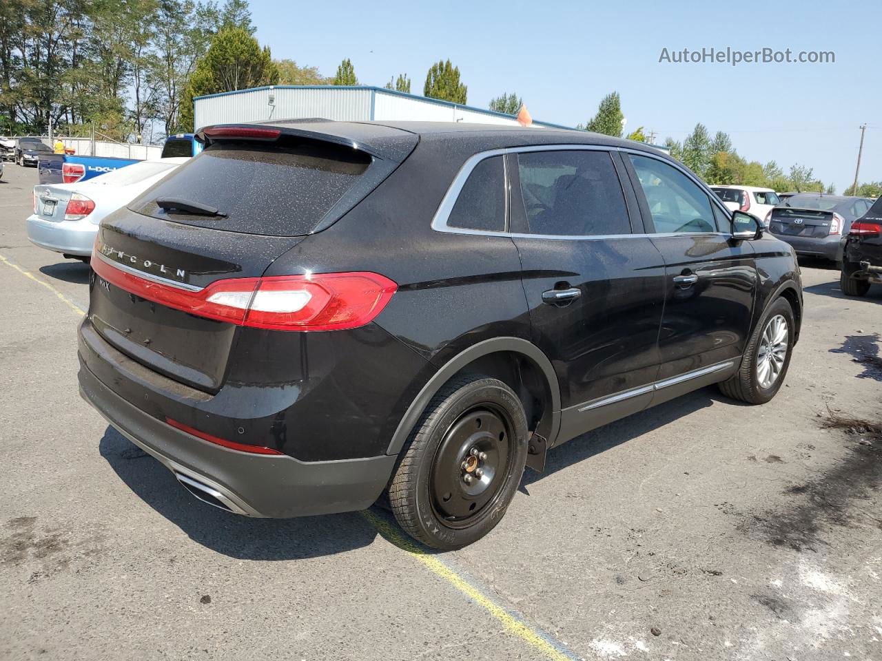 2016 Lincoln Mkx Select Black vin: 2LMTJ6KR4GBL35294