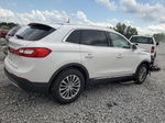 2016 Lincoln Mkx Select White vin: 2LMTJ6KR4GBL87749