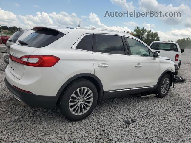 2016 Lincoln Mkx Select White vin: 2LMTJ6KR4GBL87749