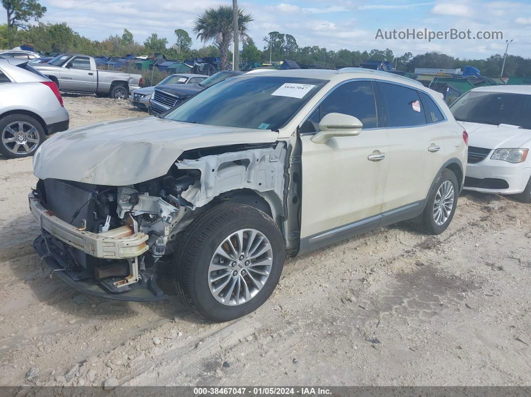 2016 Lincoln Mkx Select Кремовый vin: 2LMTJ6KR5GBL23008