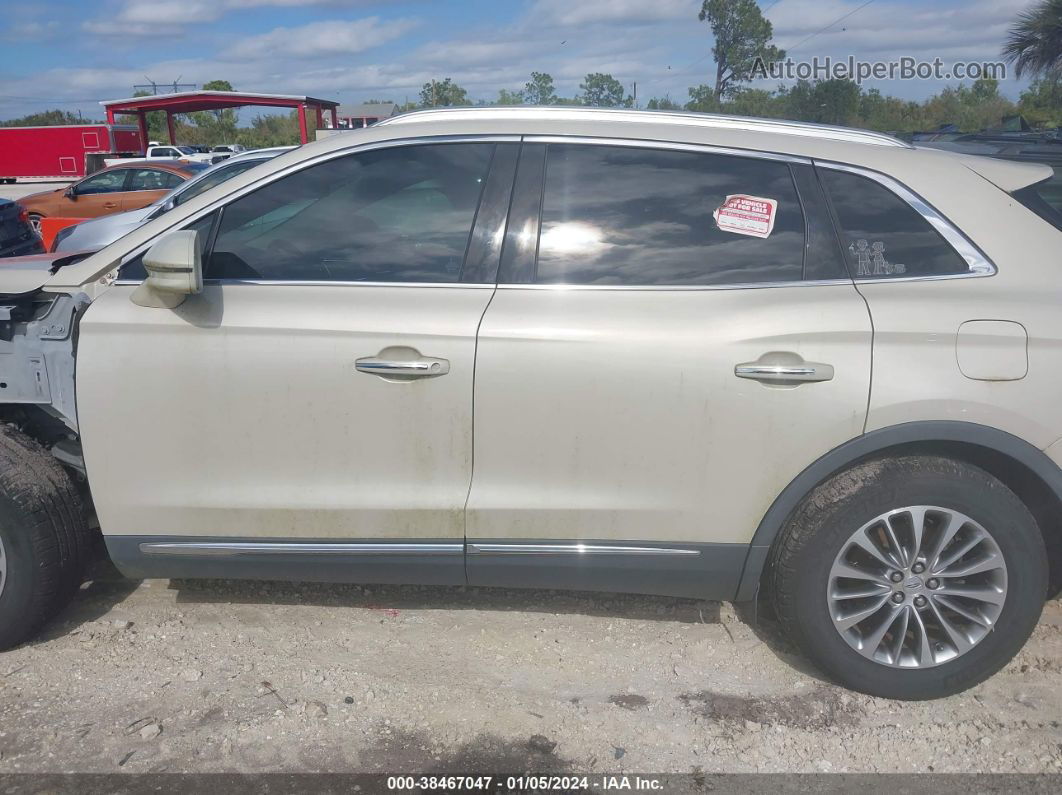 2016 Lincoln Mkx Select Кремовый vin: 2LMTJ6KR5GBL23008