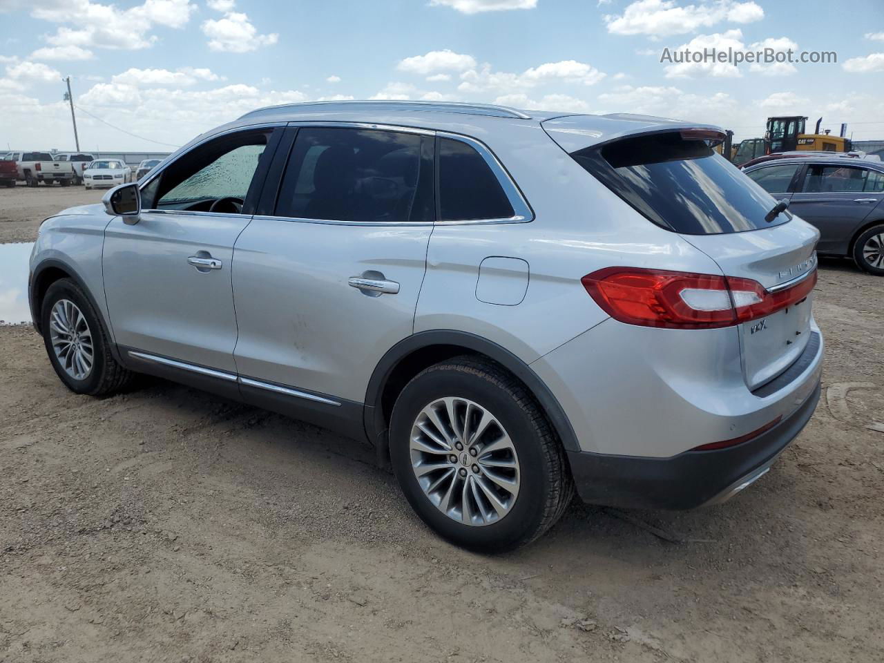 2016 Lincoln Mkx Select Silver vin: 2LMTJ6KR5GBL55487