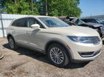 2016 Lincoln Mkx Select Beige vin: 2LMTJ6KR5GBL78994