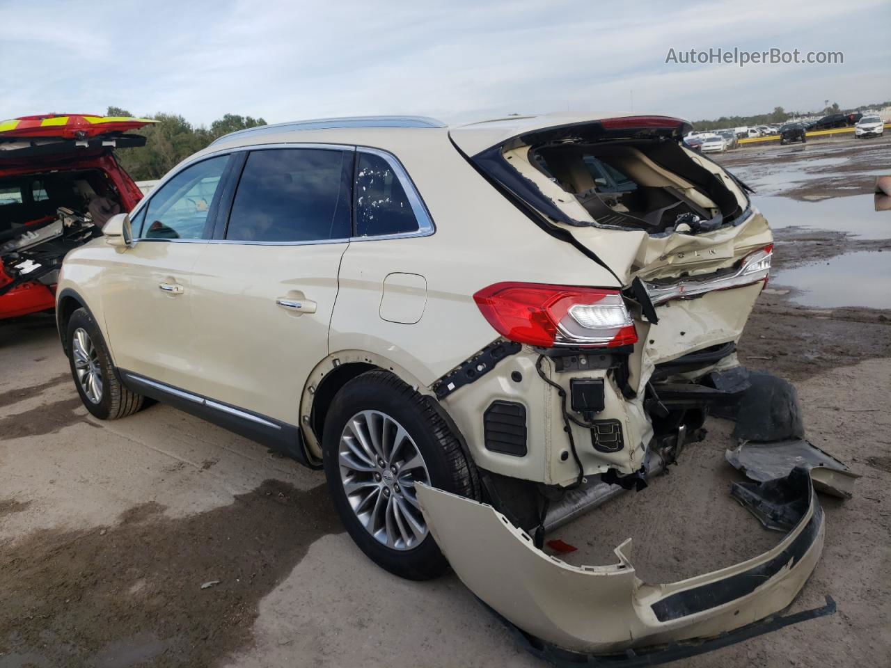 2016 Lincoln Mkx Select Cream vin: 2LMTJ6KR6GBL72654