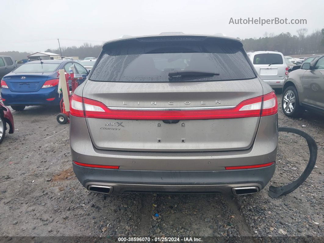 2016 Lincoln Mkx Select Бежевый vin: 2LMTJ6KR7GBL29361