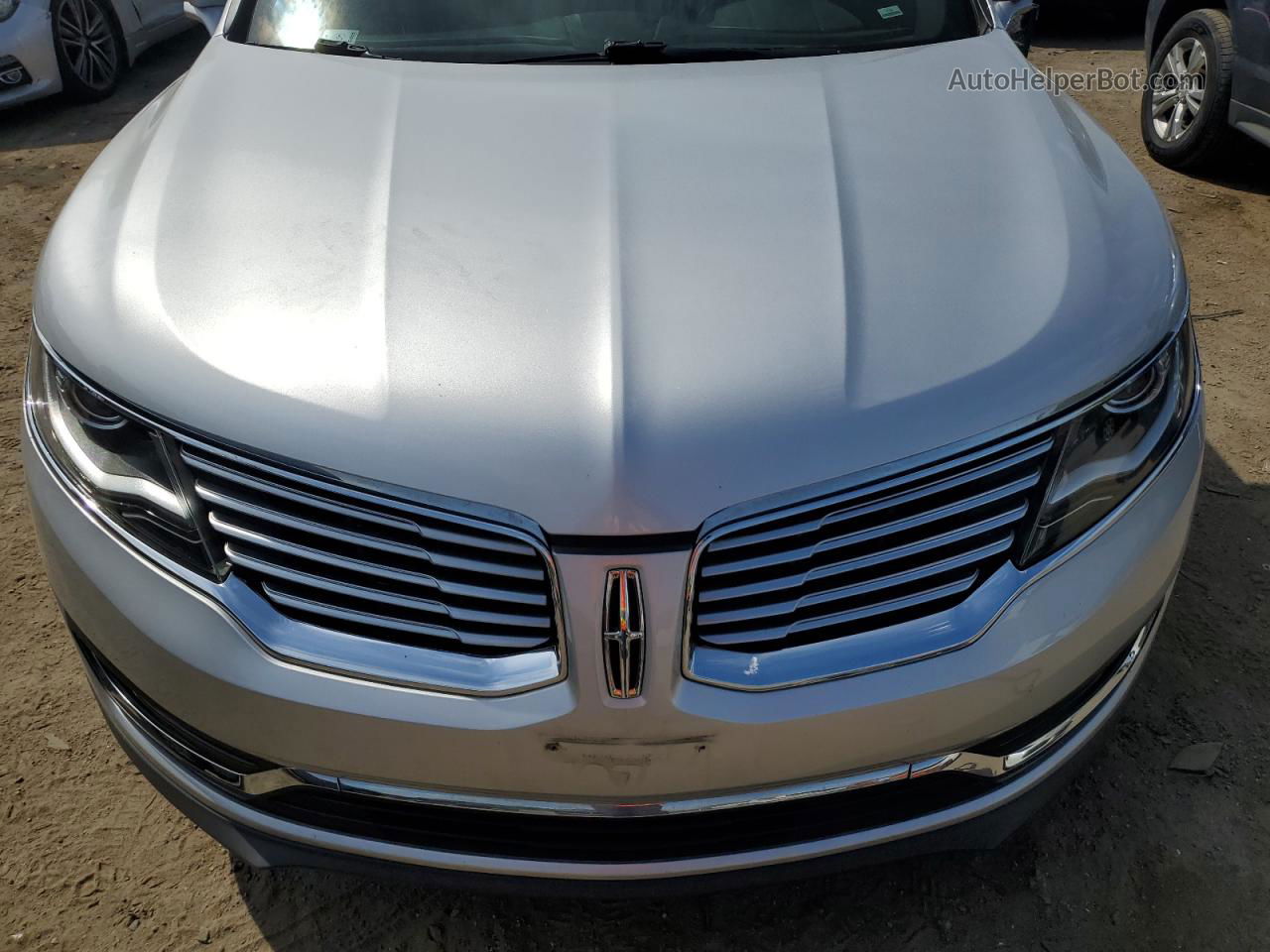 2016 Lincoln Mkx Select Silver vin: 2LMTJ6KR7GBL87647