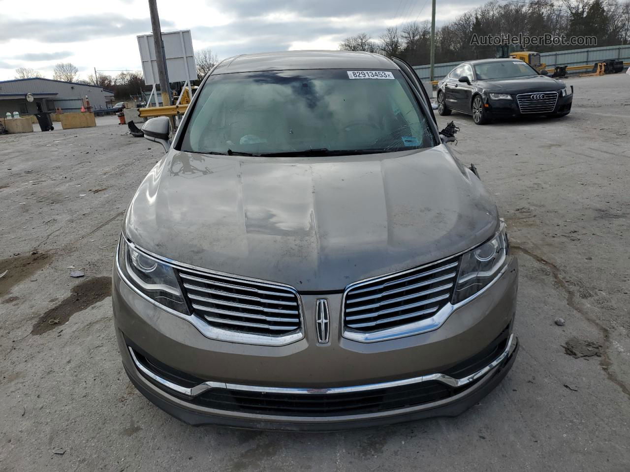 2016 Lincoln Mkx Select Gray vin: 2LMTJ6KR9GBL60630