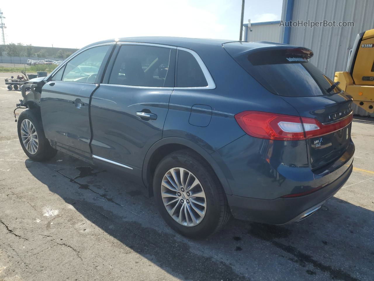 2016 Lincoln Mkx Select Blue vin: 2LMTJ6KR9GBL79839