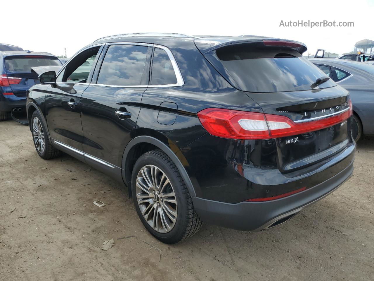 2016 Lincoln Mkx Reserve Черный vin: 2LMTJ6LP0GBL51781