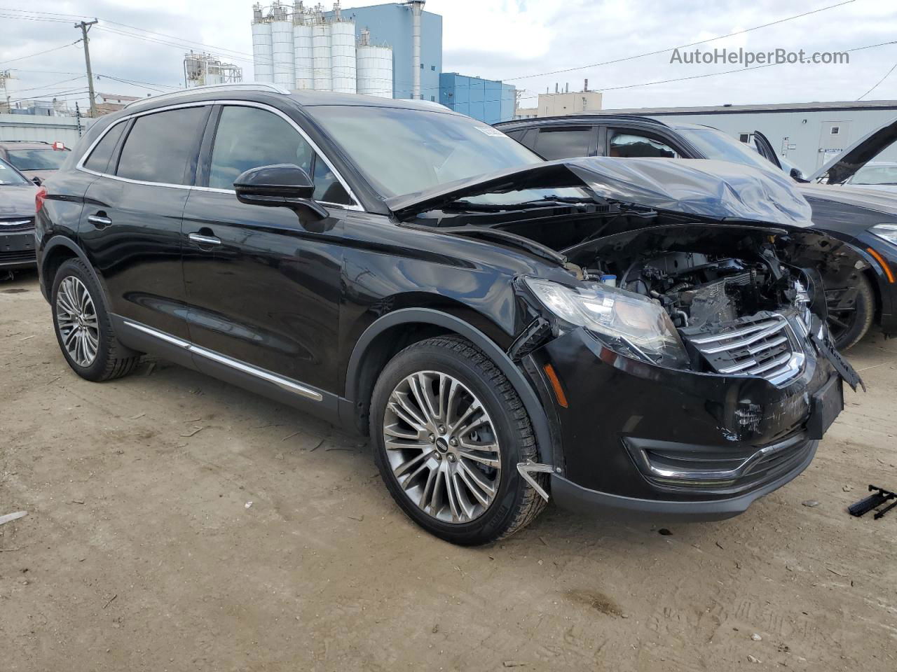 2016 Lincoln Mkx Reserve Черный vin: 2LMTJ6LP0GBL51781