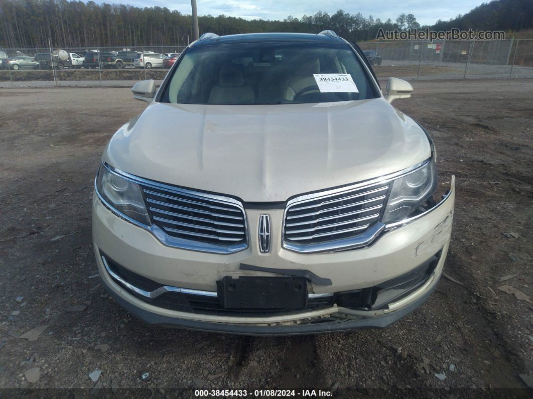 2016 Lincoln Mkx Reserve Cream vin: 2LMTJ6LP4GBL38614