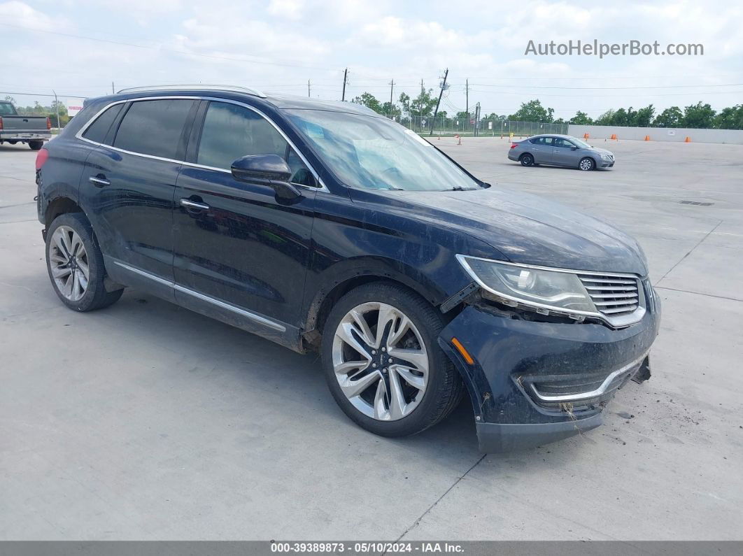 2016 Lincoln Mkx Reserve Черный vin: 2LMTJ6LP9GBL62133