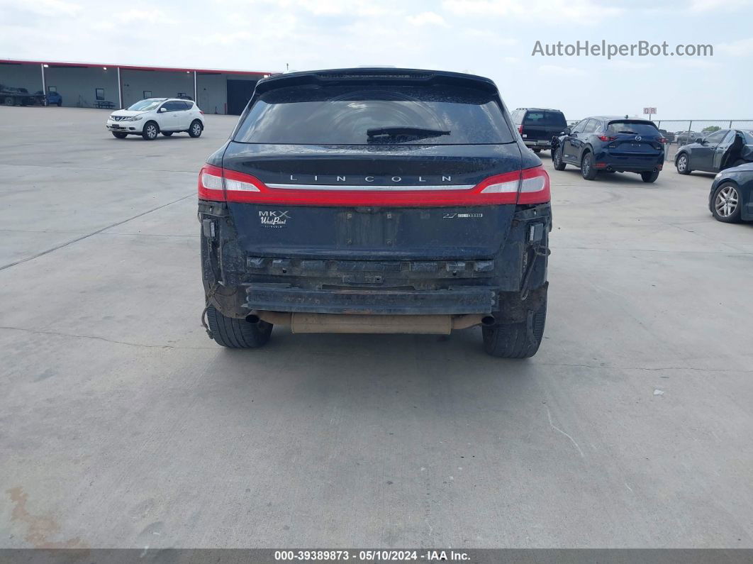 2016 Lincoln Mkx Reserve Черный vin: 2LMTJ6LP9GBL62133