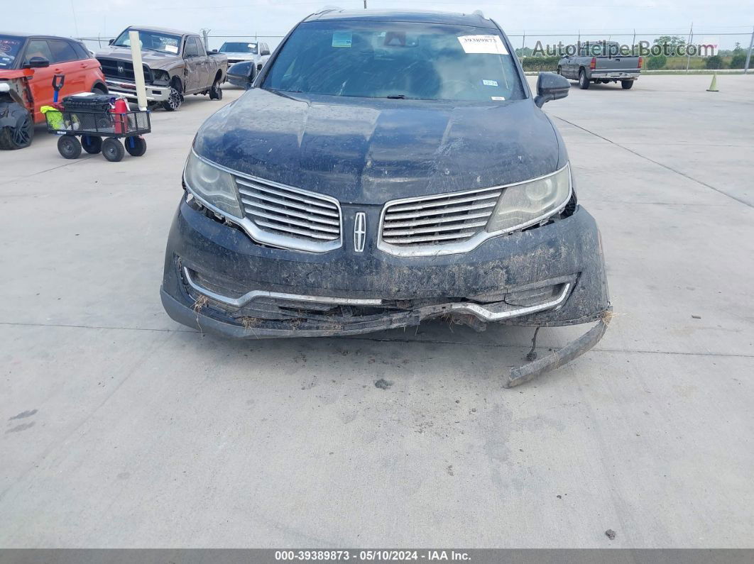 2016 Lincoln Mkx Reserve Черный vin: 2LMTJ6LP9GBL62133