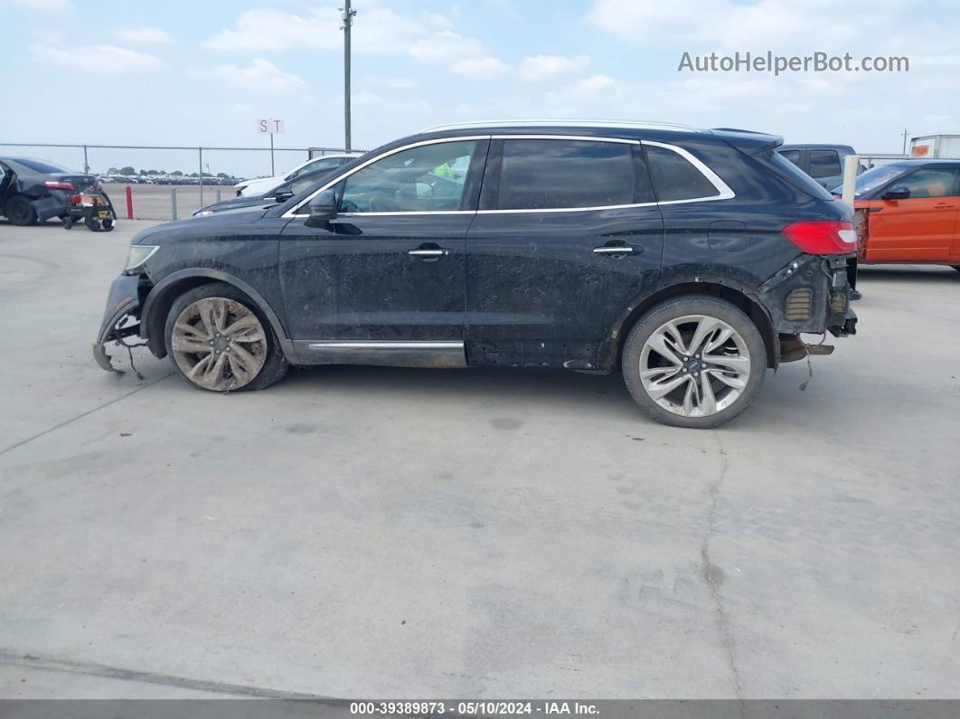 2016 Lincoln Mkx Reserve Черный vin: 2LMTJ6LP9GBL62133