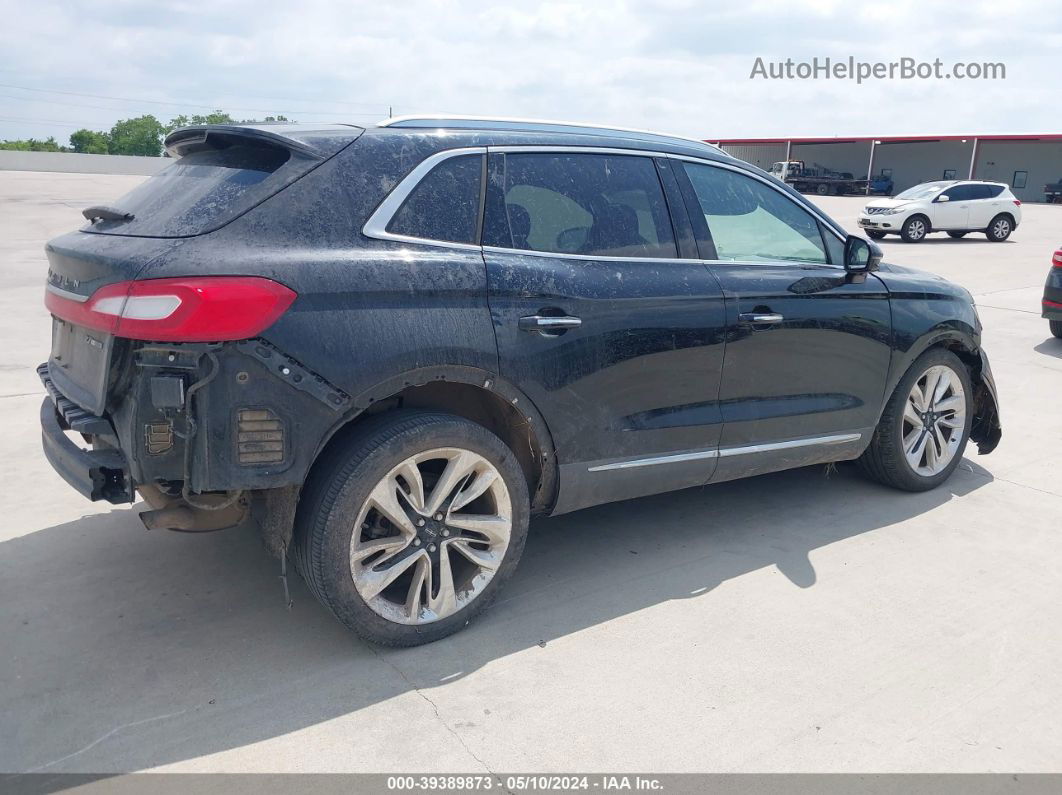 2016 Lincoln Mkx Reserve Черный vin: 2LMTJ6LP9GBL62133