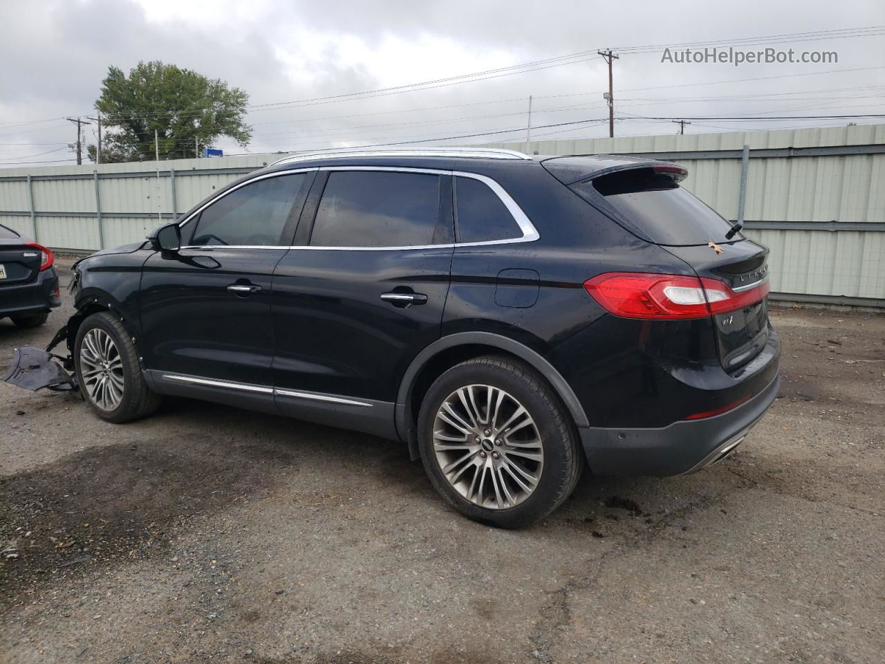 2016 Lincoln Mkx Reserve Black vin: 2LMTJ6LR1GBL53377