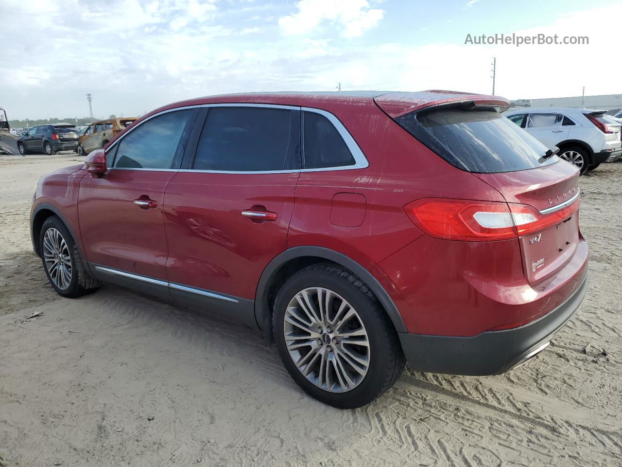 2016 Lincoln Mkx Reserve Red vin: 2LMTJ6LR1GBL71362