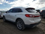 2016 Lincoln Mkx Reserve White vin: 2LMTJ6LR1GBL74858