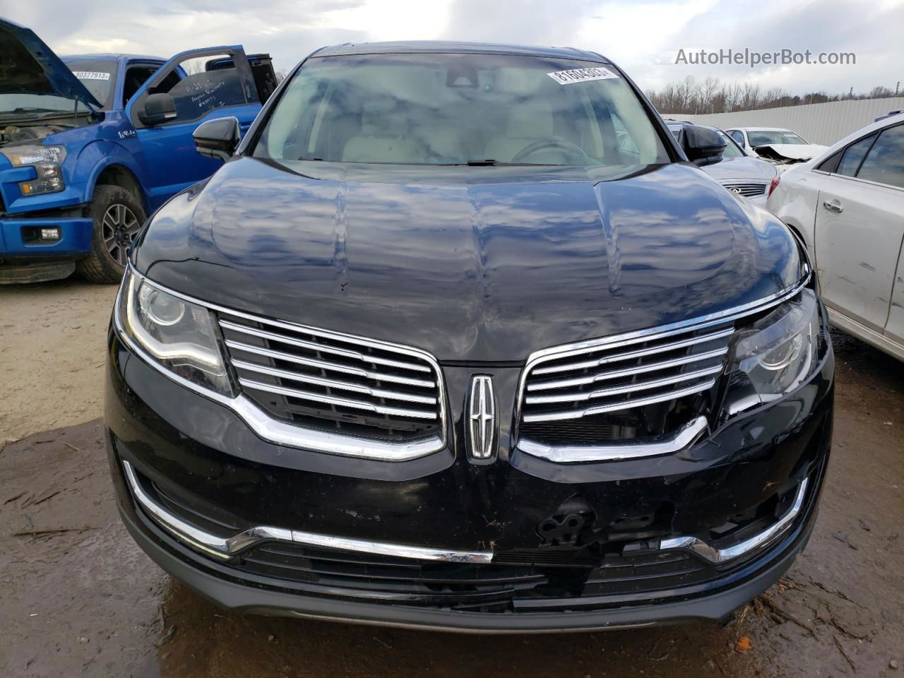 2016 Lincoln Mkx Reserve Black vin: 2LMTJ6LR1GBL76870