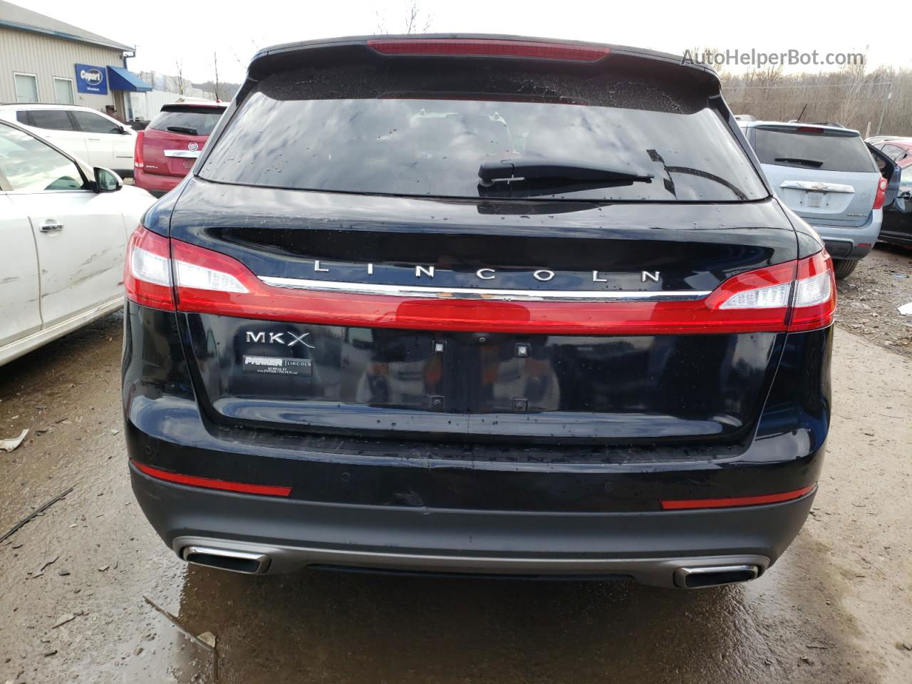 2016 Lincoln Mkx Reserve Black vin: 2LMTJ6LR1GBL76870